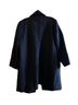 Ann Taylor 47% Wool 42% Polyester 5% Acrylic 5% Other 100% Linen Blue Coat Size XL - photo 2