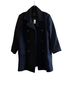 Ann Taylor 47% Wool 42% Polyester 5% Acrylic 5% Other 100% Linen Blue Coat Size XL - photo 1