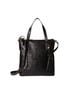 The Sak 100% Leather 100% Polyester Animal Print Black Leather Hobo One size - photo 1