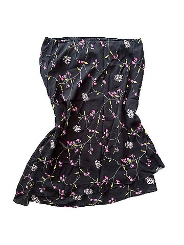 Donna Ricco Silk Skirt (view 2)