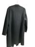 Gentle Herd 100% Wool Black Coat Size L - photo 2