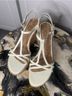 Stuart Weitzman 100% Leather White Wedges Size 8 1/2 - photo 6