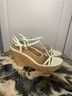 Stuart Weitzman 100% Leather White Wedges Size 8 1/2 - photo 4