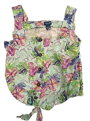 Caribbean Joe Sleeveless Blouse (view 1)