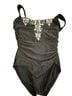 Miraclesuit Black One Piece Swimsuit Size 10 - photo 1