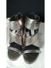Camilla Skovgaard 100% Calf Leather Silver Heels Size EU 36 1/2 - photo 4