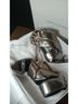 Camilla Skovgaard 100% Calf Leather Silver Heels Size EU 36 1/2 - photo 12