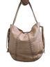 Oryany 100% Leather Solid Tan Leather Shoulder Bag One size - photo 1