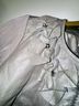 Peter Nygard 100% Leather 92% Rayon 8% Nylon Floral Gray Silver Leather Jacket Size M - photo 7