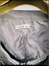 Peter Nygard 100% Leather 92% Rayon 8% Nylon Floral Gray Silver Leather Jacket Size M - photo 3