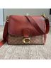 Coach 100% Leather Solid Brown Tan Shoulder Bag One size - photo 4