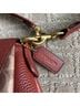 Coach 100% Leather Solid Brown Tan Shoulder Bag One size - photo 5