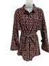 VICI Floral Black Red Romper Size L - photo 1