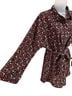 VICI Floral Black Red Romper Size L - photo 4