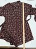 VICI Floral Black Red Romper Size L - photo 7