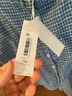 Habitual Plaid Blue White Tank Top Size M - photo 4