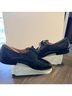 M Collection Black Flats Size 10 - photo 3