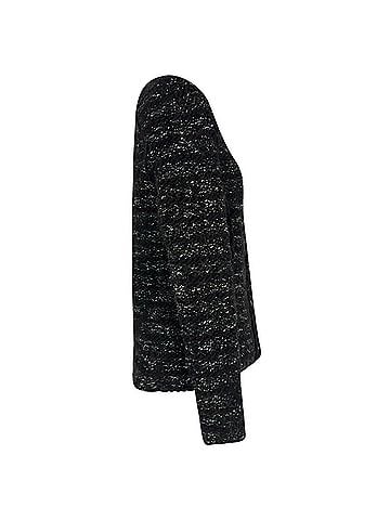 Isabel Marant Isabel Marant Étoile Tweed Trim Zip Jacket in Black Wool (view 2)