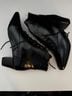 FSJ 100% Patent Leather Black Ankle Boots Size 7 - photo 3