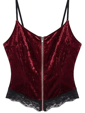 Hot Topic Sleeveless Silk Top (view 1)