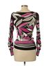Karen Kane Floral Black Pink Gray White Blouse Size S - photo 2