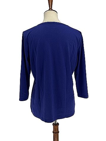 L.L.Bean 3/4 Sleeve Blouse (view 2)