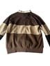 Magaschoni Brown Tan Black Pullover Sweater Size L - photo 2