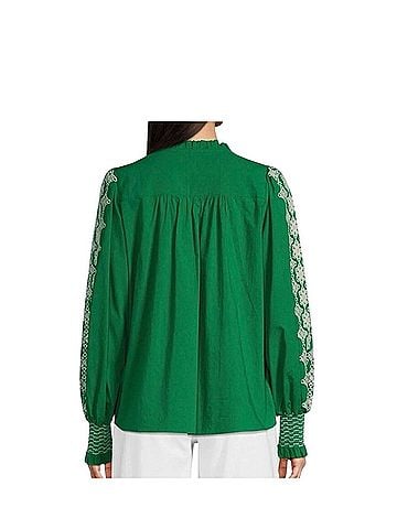 Gibson Latimer Long Sleeve Blouse (view 2)