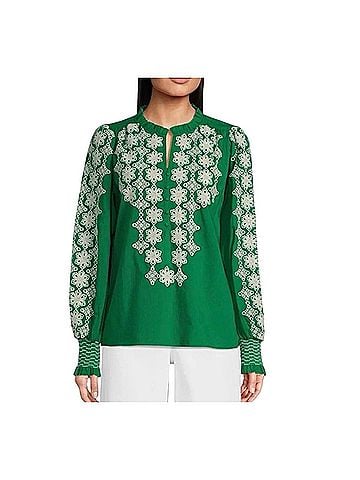 Gibson Latimer Long Sleeve Blouse (view 1)