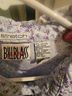 Bill Blass Floral Blue Purple Button-Down Shirt Size L - photo 3