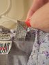 Bill Blass Floral Blue Purple Button-Down Shirt Size L - photo 5