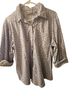 Bill Blass Floral Blue Purple Button-Down Shirt Size L - photo 1