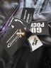 Xelement 100% Leather Aztec Or Tribal Print Black Purple Leather Jacket Size XXL - photo 11
