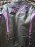 Xelement 100% Leather Aztec Or Tribal Print Black Purple Leather Jacket Size XXL - photo 8