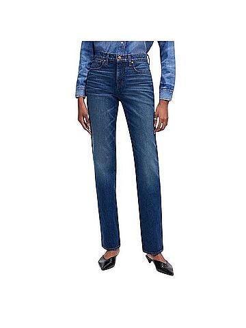 Madewell The '90s Straight Mid-Rise Jean Jeans (view 1)