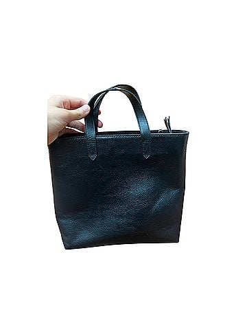 Madewell the zip top transport crossbody Leather Crossbody Bag (view 1)