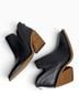 Vince Camuto 100% Leather Black Ankle Boots Size 8 1/2 - photo 7