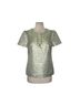 Tory Burch Multi Color Short Sleeve Blouse Size 4 - photo 1