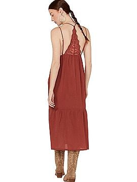 Lush Lace-Trim Sleeveless Midi Cocktail Dress (view 2)