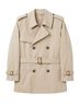 Xside Cropped Double Breasted Trench Coat Trenchcoat - photo 1
