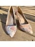BCBGeneration Floral Multi Color Heels Size 6 1/2 - photo 4
