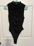 Forever 21 Gray Black Bodysuit Size XL - photo 7