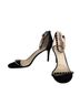 Marc Fisher 100% Suede Solid Black Gold Heels Size 11 - photo 1