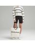 Lululemon Athletica 100% Cotton Solid Black White Tote One size - photo 3
