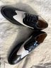 Majestic Black White Flats Size 6 1/2 - photo 3