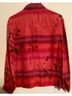 Chico's Design 100% Silk Floral Red Button-Down Shirt Size 2X - photo 3