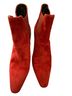 Donald J Pliner 100% Suede Red Ankle Boots Size 6 1/2 - photo 1