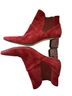 Donald J Pliner 100% Suede Red Ankle Boots Size 6 1/2 - photo 3