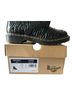 Dr. Martens 100% Leather Zebra Print Black Boots Size 8 - photo 4