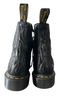 Dr. Martens 100% Leather Zebra Print Black Boots Size 8 - photo 10